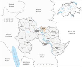 Karte von Eggenwil