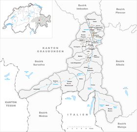 Karte von Fürstenau