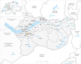 Karte von Gsteigwiler