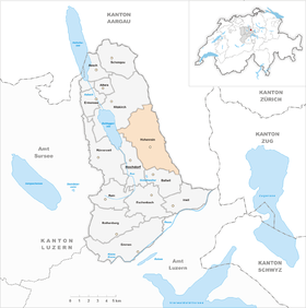 Karte von Hohenrain