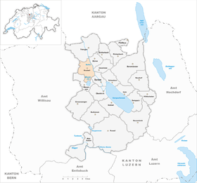 Karte von Knutwil