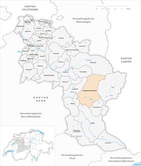 Karte von Langnau im Emmental