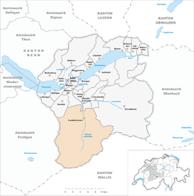 Karte von Wengen