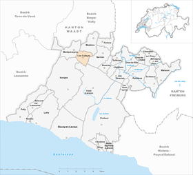 Karte von Les Cullayes