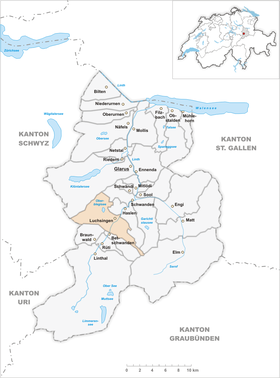 Karte von Luchsingen