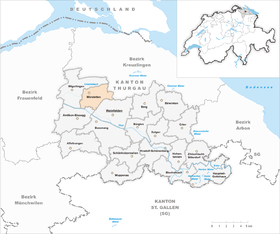 Karte von Märstetten