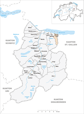 Karte von Mühlehorn