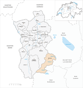 Karte von Menznau