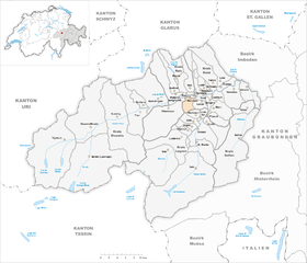 Karte von Mundaun