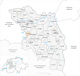 Karte von Niederönz