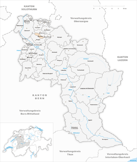 Karte von Oberösch
