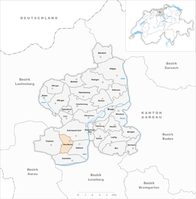 Karte von Oberflachs