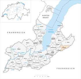 Karte von Presinge