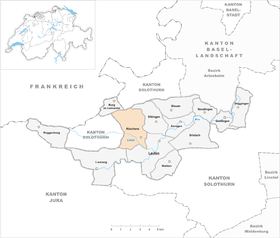 Karte von Röschenz