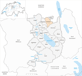 Karte von Rickenbach