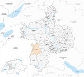 Karte von Schwarzenburg