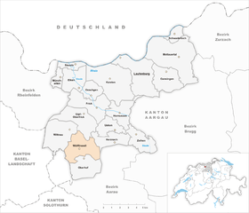 Karte von Wölflinswil