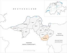 Karte von Wegenstetten