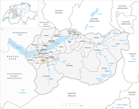 Karte von Wilderswil