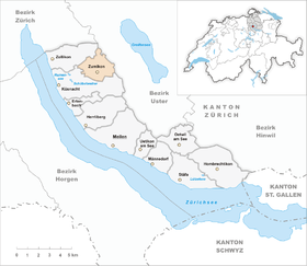 Karte von Zumikon