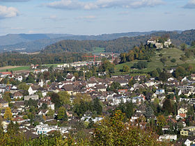 Ansicht von Lenzburg