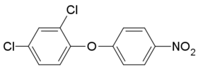 Strukturformel von Nitrofen