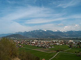 Ansicht von Oberriet