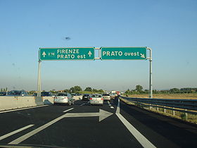 Anschlussstelle Prato A11/E76