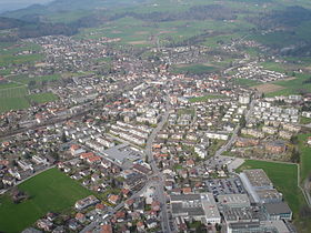 Luftaufnahme von Steffisburg