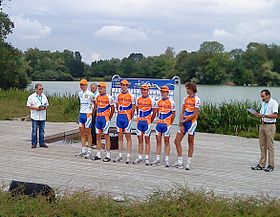Mannschaftsfoto Rabobank Continental Team
