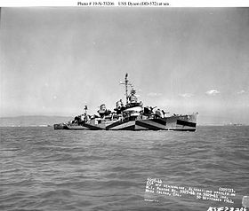 USS Dyson am 30.September 1944 vor Mare Island