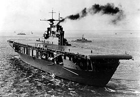 Die USS Hornet Ende 1941
