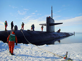 Die Providence 2008 am Nordpol