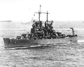 USS Santa Fe im Dezember 1944