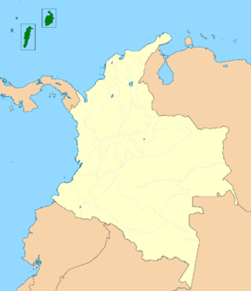 Lage von San Andrés y Providencia