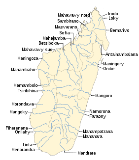 Flusssysteme auf Madagaskar