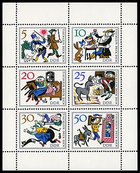 Stamps of Germany (DDR) 1966, MiNr Kleinbogen 1236-1241.jpg
