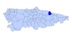 Colunga Asturies map.svg