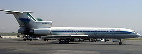 Eine Tupolew Tu-154M der Iran Air Tours