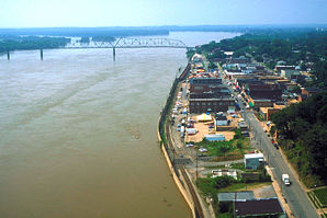 Cape Girardeau am Mississippi River