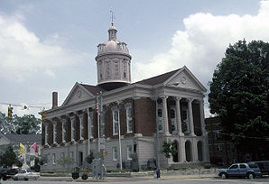Das Courthouse des Jefferson Countys in Madison