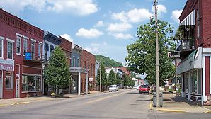 2nd Avenue in Downtown Middleport