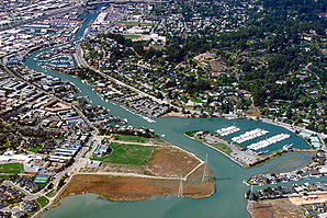 San Rafael California Canal Area aerial view.jpg