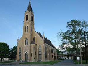 St. Michael's Catholic Church in Weimar, Texas