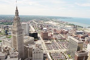 Der Terminal Tower in Cleveland