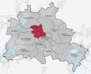 Ortsteile des Bezirks Mitte