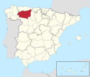 Lage der Provinz León
