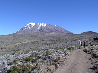 Der Kibo im Kilimandscharo-Massiv