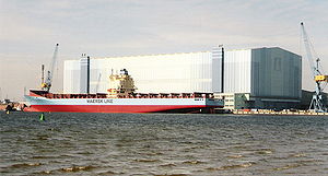 Containerschiff Volkswerft Typ VWS 4000