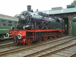 78 468 im Eisenbahnmuseum Dieringhausen
